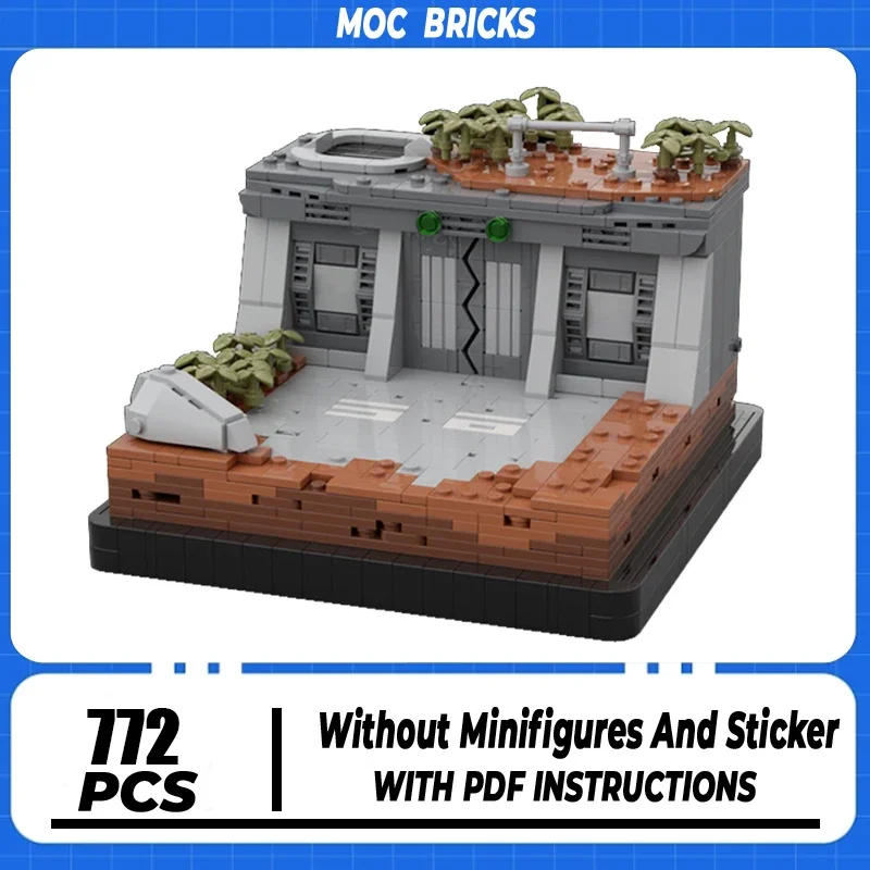 Star Movie Moc Building Blocks Empire Desert Base Model Technology Bricks DIY Assembly Construction Toys Holiday Gifts