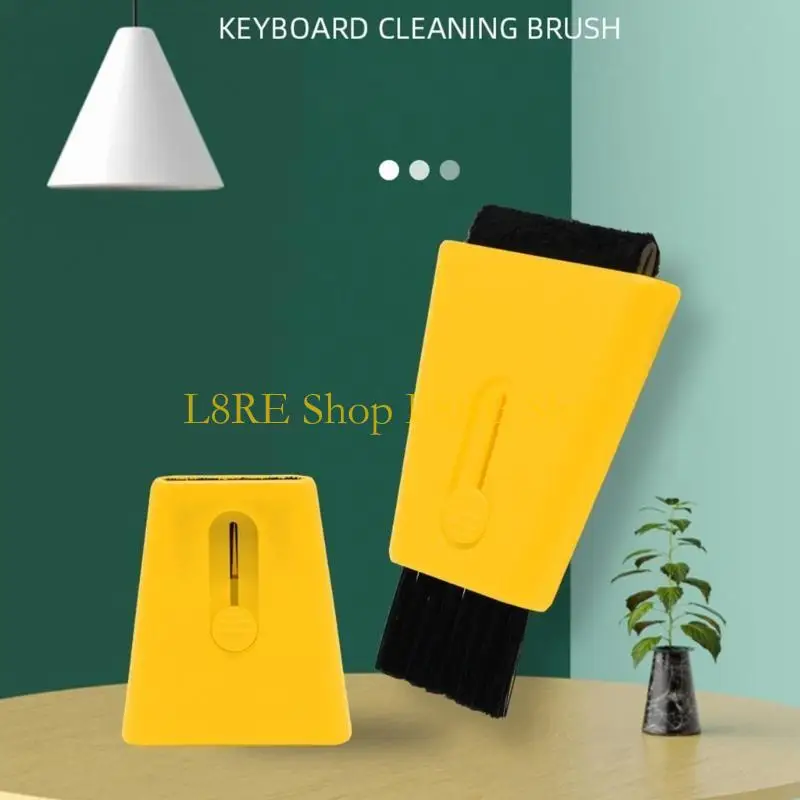 L8RE чистящая щетка выдвижная двойная головка с экраном экрана телефона ноутбука