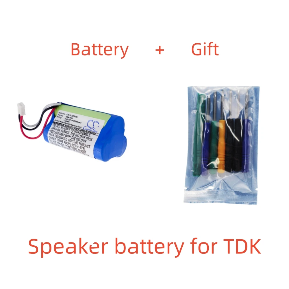 بطارية مكبر الصوت لـ TDK: Life on Record A28، Life on Record A28 Trek Flex، 3AA-HHC، - 2000 مللي أمبير / 7.20 وات في الساعة--Ni-MH--3.60 فولت