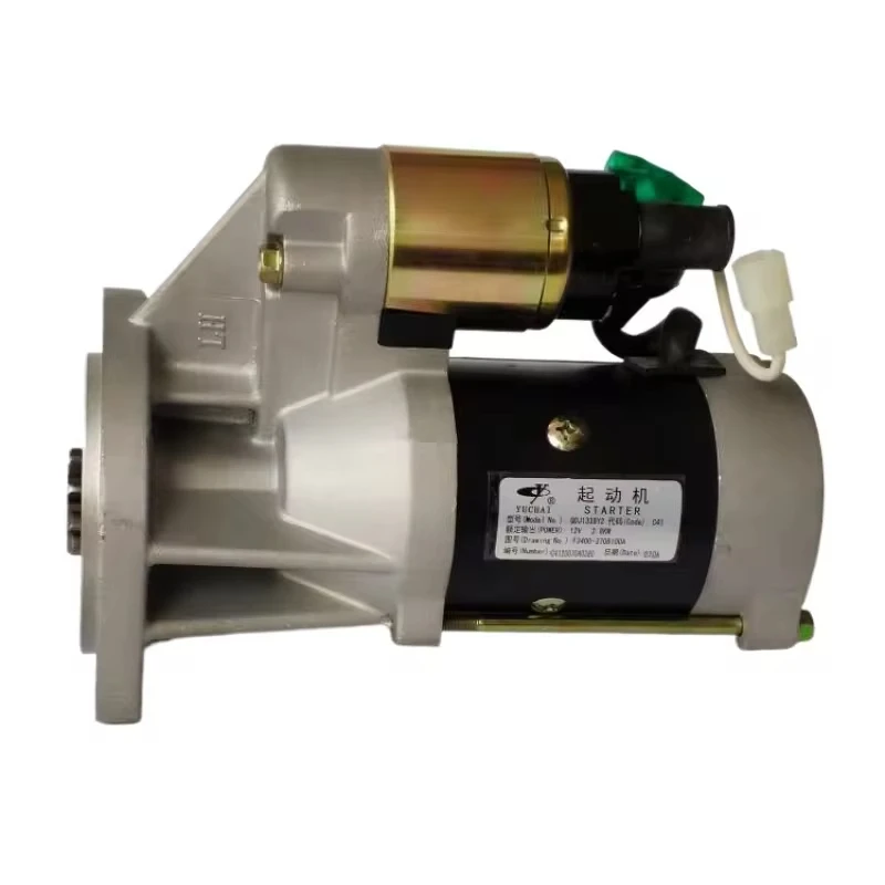 

Hot Sale & High Quality Yuchai YC4F F3400-3708100A Engine Accessories Starter for Truck Partscustom