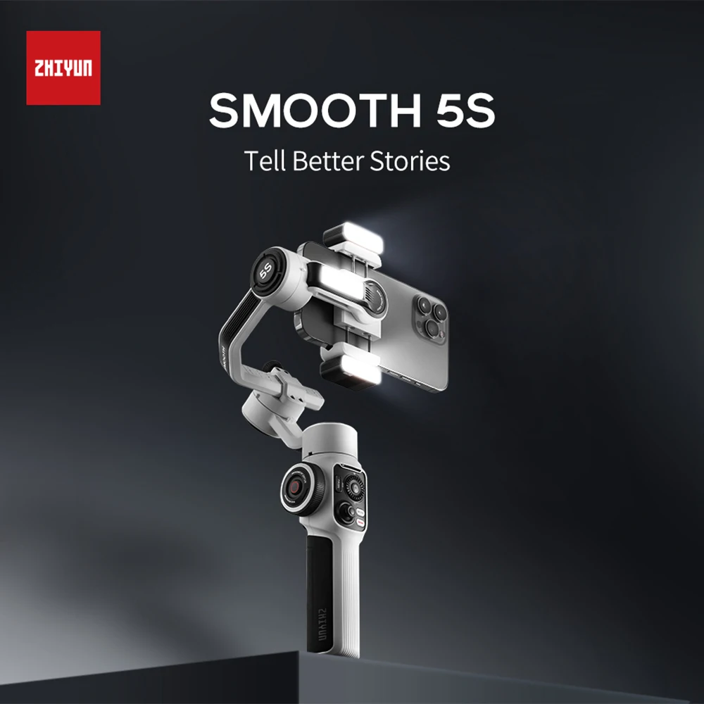 Zhiyun Smooth 5S Combo 3-Axis - đánh giá và giá Handheld Stabilizer Gimbal