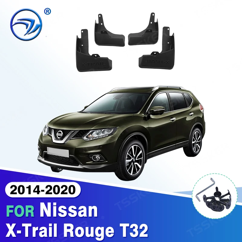 Per Nissan X-Trail Rouge T32 2014 - 2020 2016 2017 2018 paraspruzzi per auto paraspruzzi paraspruzzi paraspruzzi accessori parafango Flap