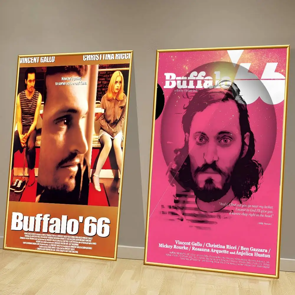 Buffalo 66 Classic Movie Self-adhesive Art Poster Whitepaper Sticker DIY Room Bar Cafe Wall Decor
