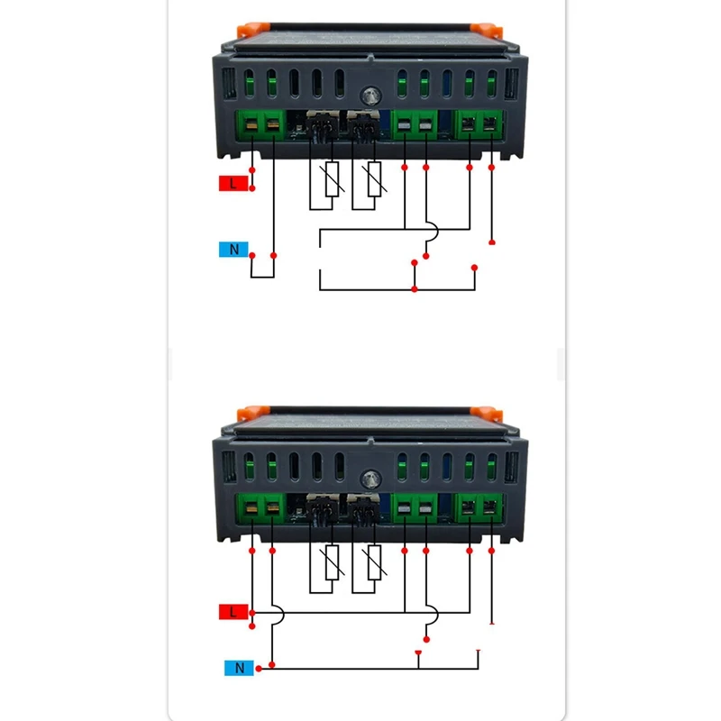 STC-3030 Dual Digital Soil Humidity Controller Hygrometer 2-Way Output Soil Moisture Sensor Probe Cable