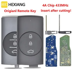 HE Original 4A Chip 433MHz Keyless Go Car Remote Key For Chery New Tiggo 3X 5X 7 Plus 8 Plus Exeed Vantas TX TXL LX