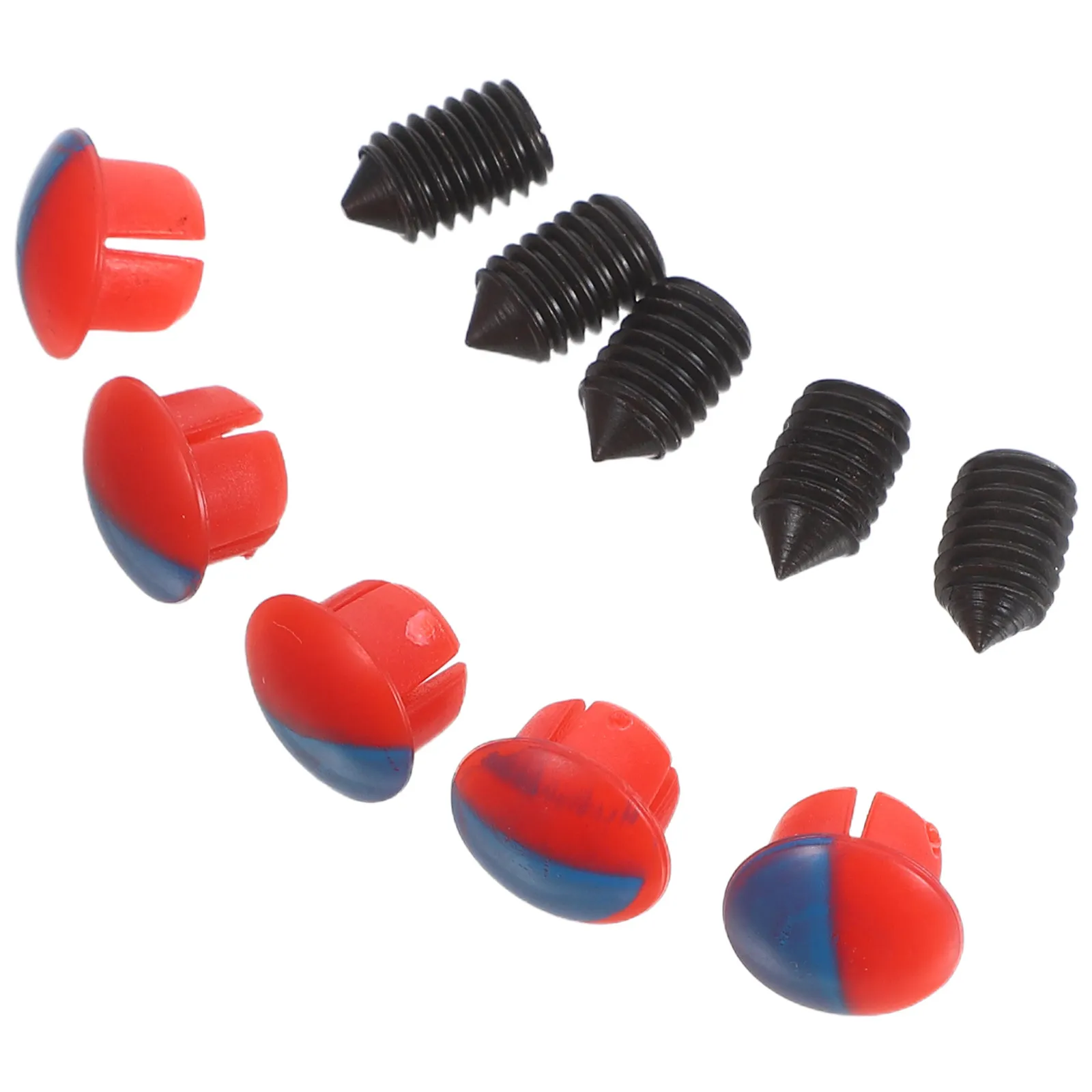 

5Pcs Kitchen Sink Hole Plug Caps Red Blue Color Coded Hot Cold Faucet Handle Cover Universal Fit Sink Tap Hole Cover Bathroom