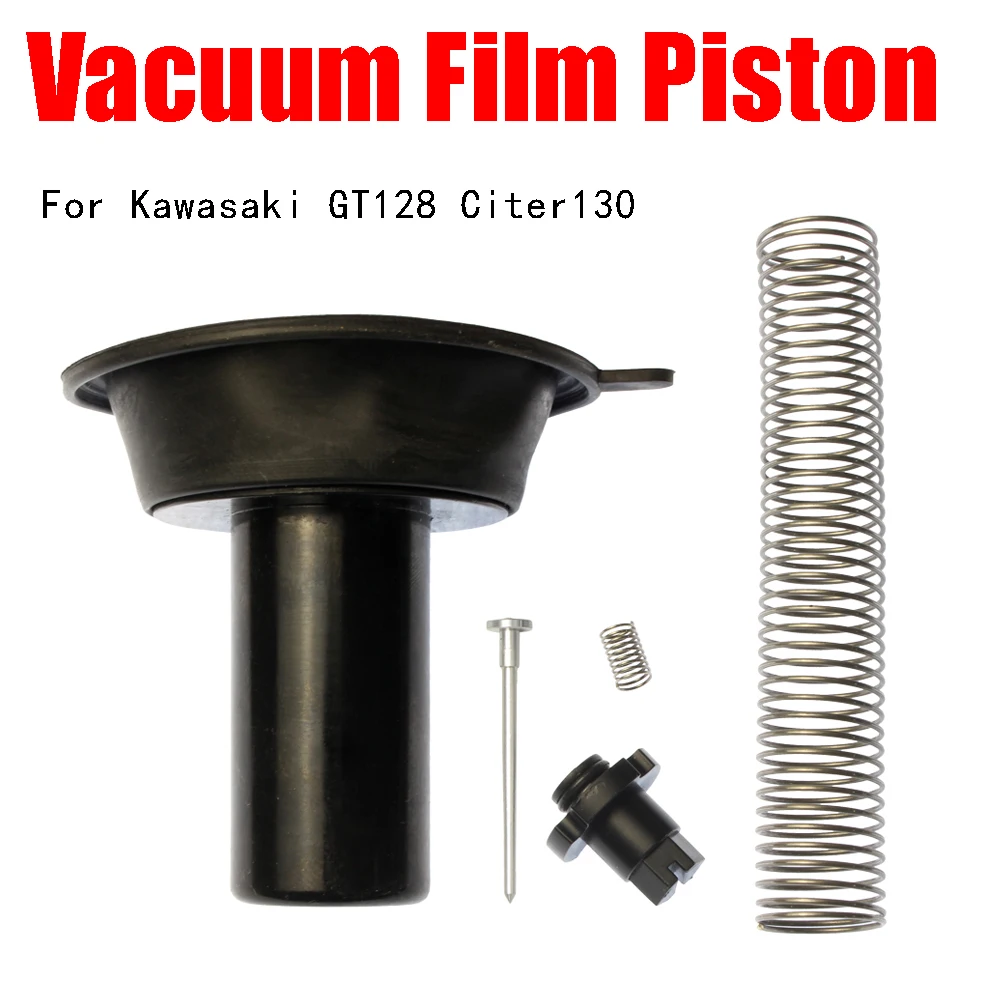 Kit de réparation de carburateur, piston, film, vide, pour Kawasaki GT128, C11:39:130