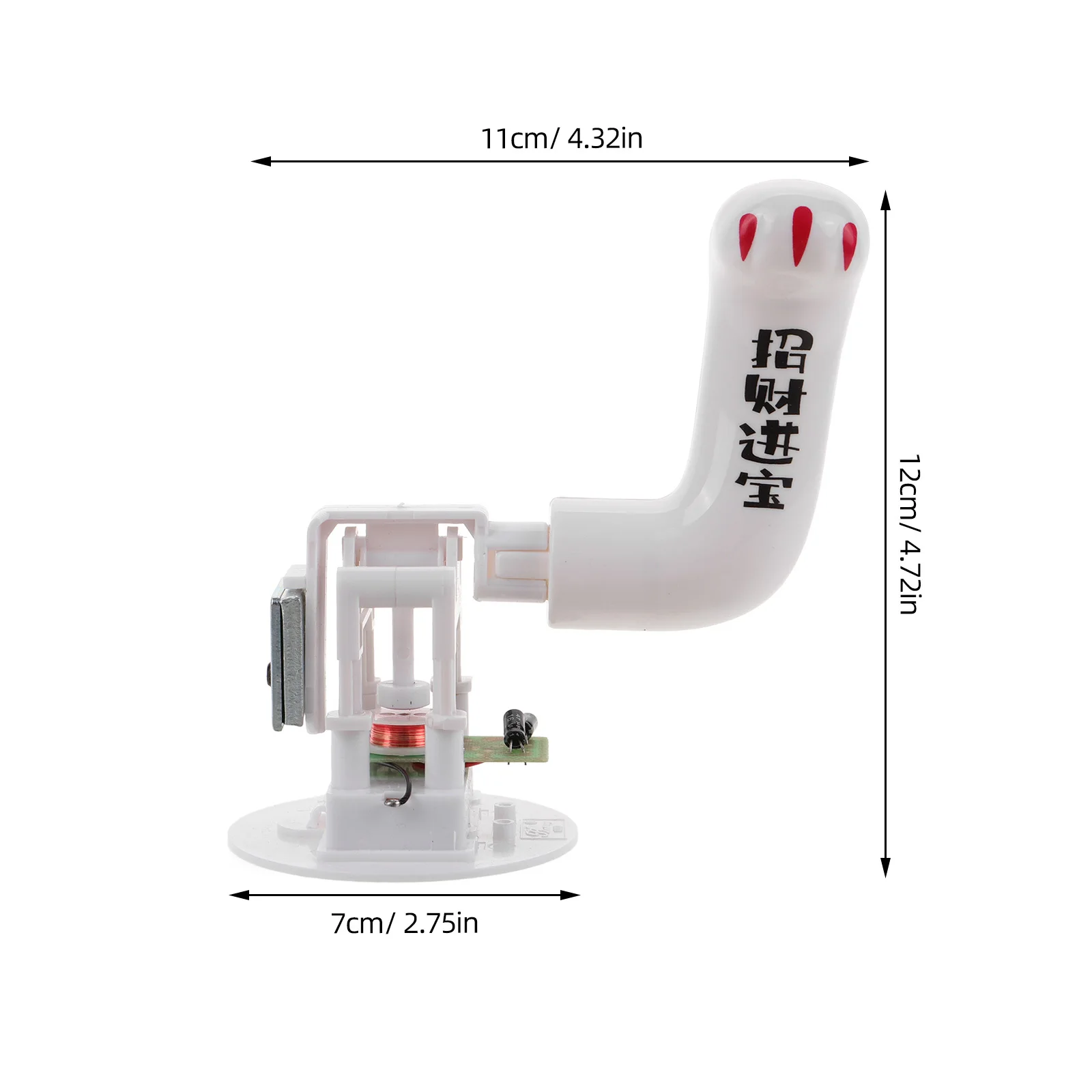 Luck Cat Arm Swing Beweging Accessoire Vervanging Voor Maneki Neko Zwaaiapparaat Cat Swing Mechanisme Herbruikbare Fitting Decoratief