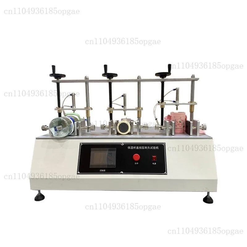 Cup lid pressing inspection machine Bounce lid reciprocating tester Thermos cup lid pressing durability testing machine