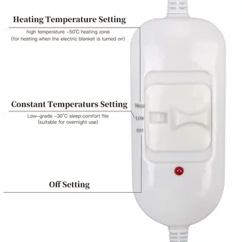 3-speed Adjustable Heating Pad For Dog Cat Power-off Protection Pet Electric Heated Warm Mat Bed Waterproof Bite-resistant Wire 6