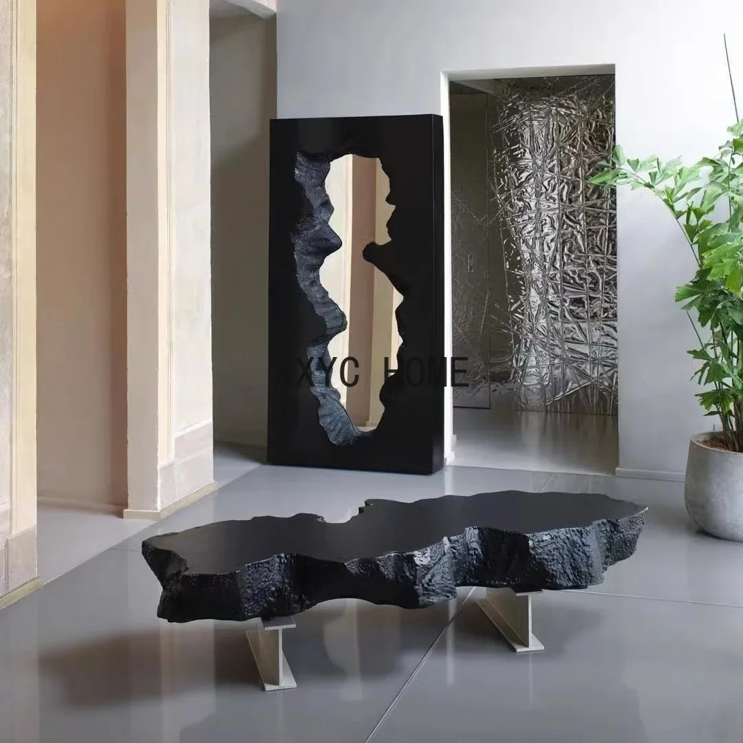 

Современный стильный минималистичный креативный журнальный столик из стеклопластика для гостиной