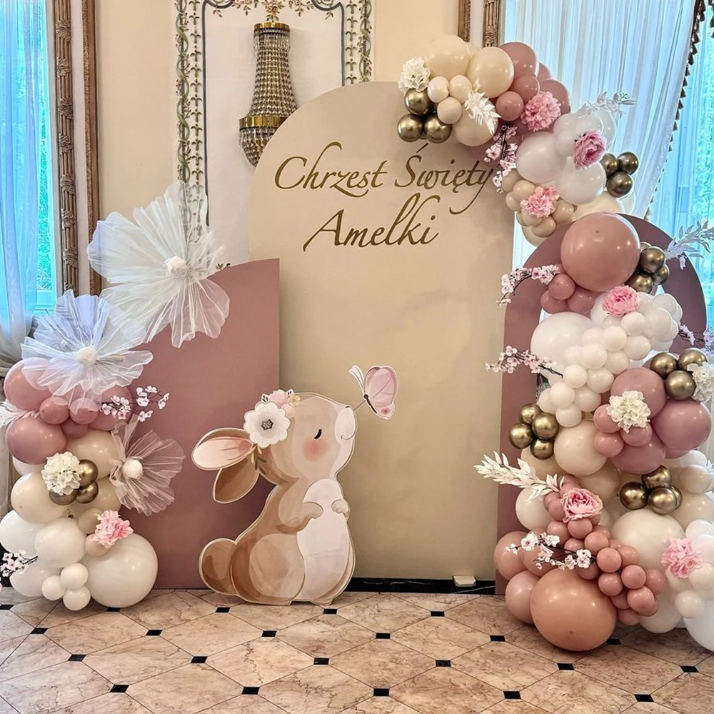 45/61/92cm Cute Bunny Cardboard Cutouts Butterfly Rabbit Backdrop Board for Baby Shower Wedding Birthday Party Prop Decoration