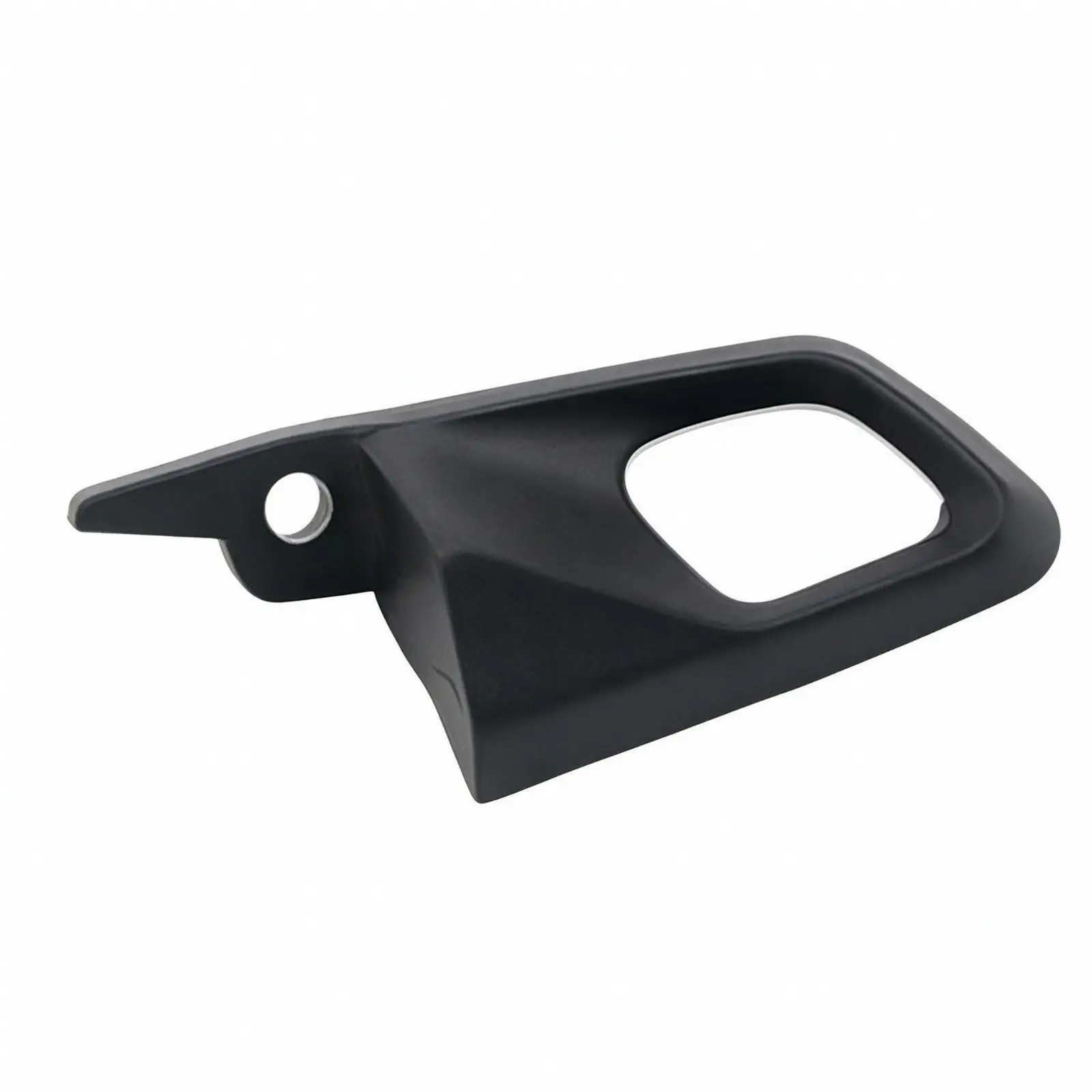 Black Plastic Clutch Cable Bracket for Motorcycle Upper Triple Clamp Cable Routing Guide Mount for Clean Cockpit Area