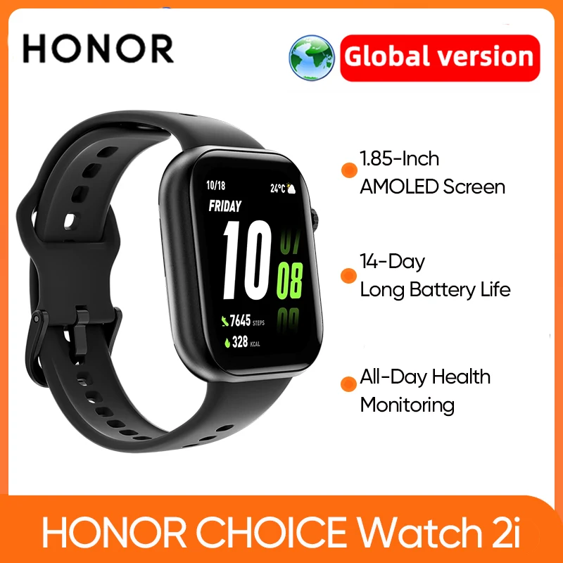 HONOR CHOICE Watch 2i Global Version 14-Day Long Battery life 1.85