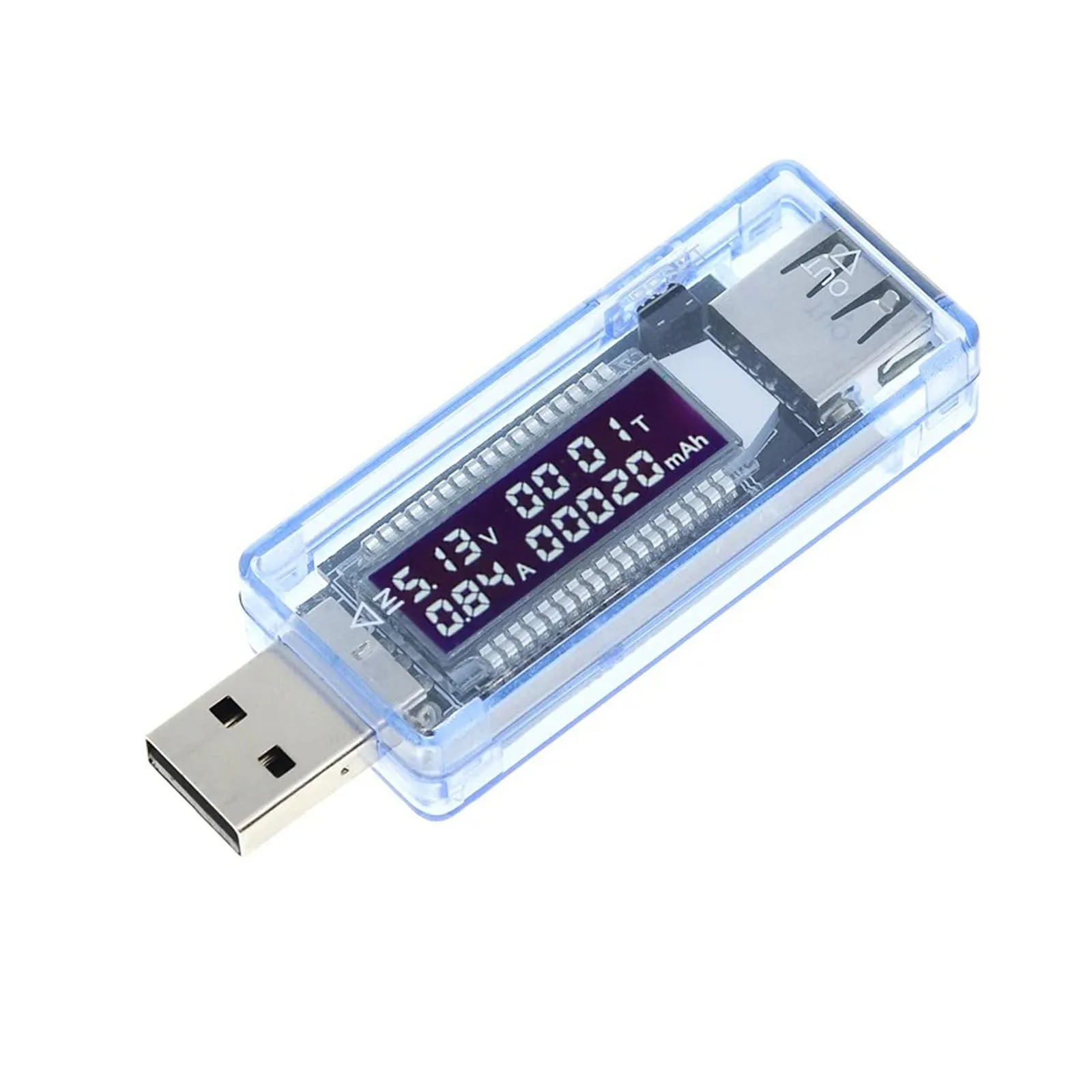 전압계 전류 전압 용량 배터리 테스터 KWS-V20 USB 볼트 전류 전압 닥터 충전기 용량 테스터