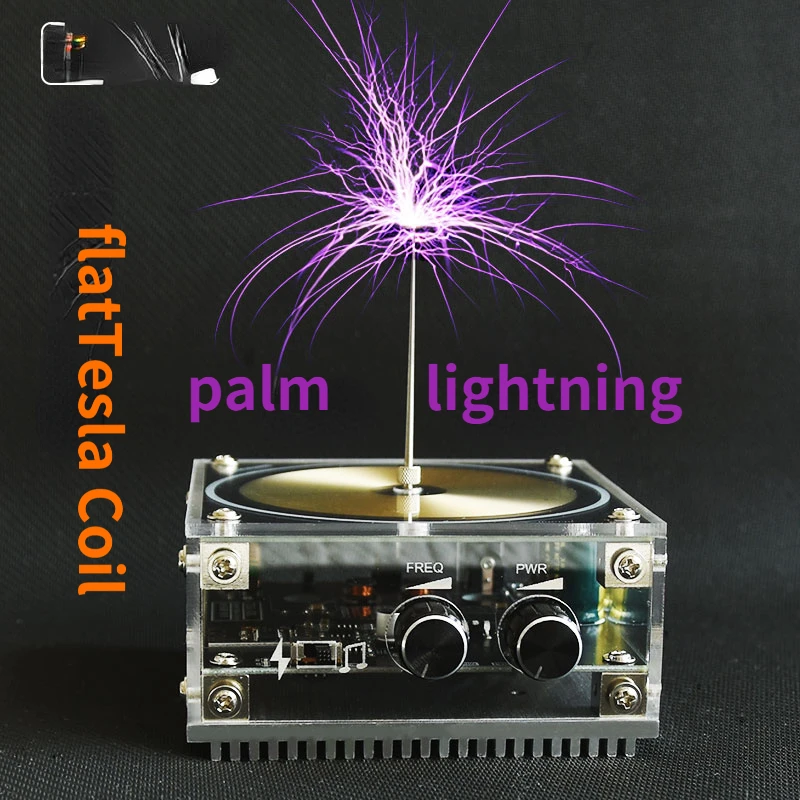 

Tesla Coil/Music Tesla Coil/Touchable Palm Lightning/Electric Bluetooth Connection AC-E108