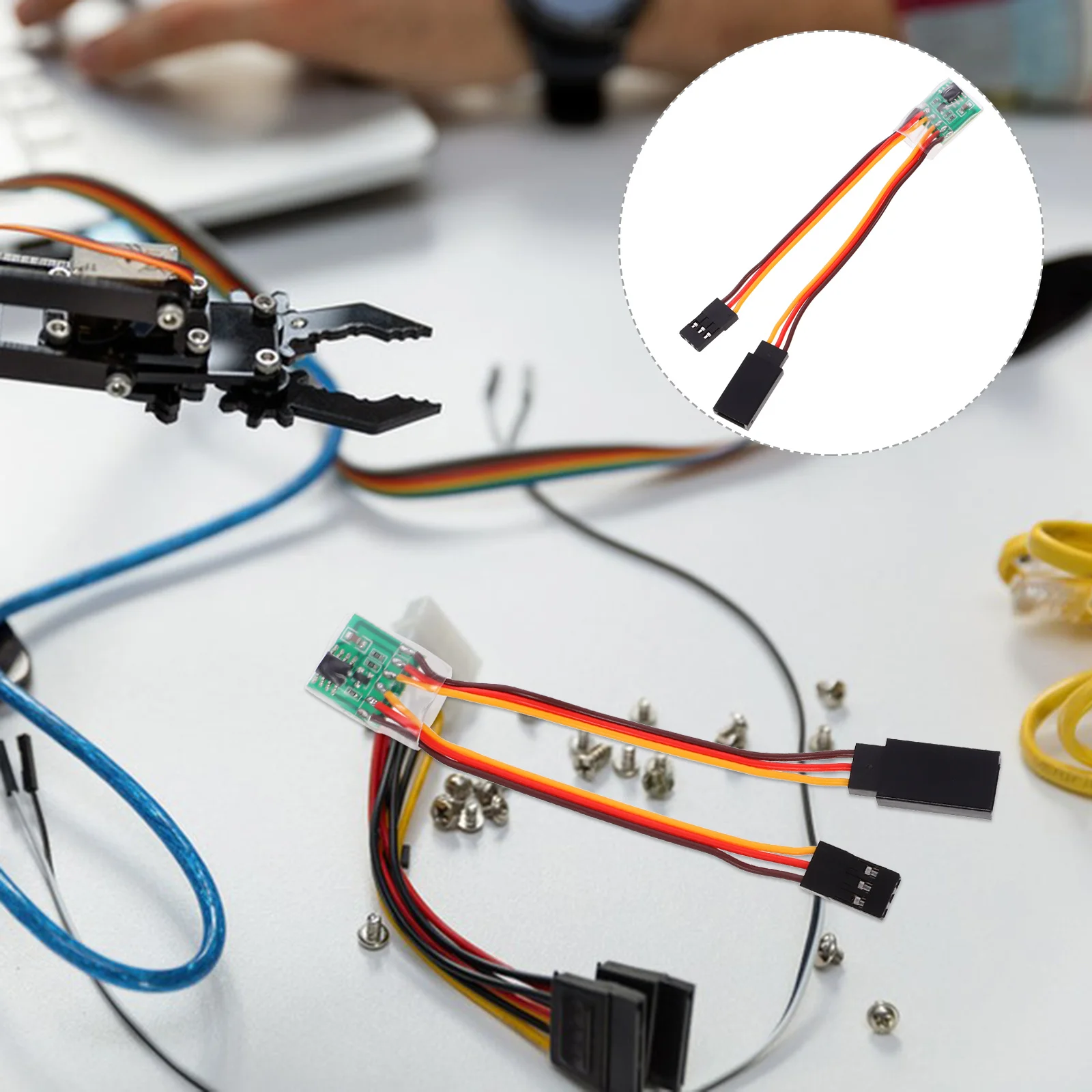 

Servo High Precision Rotation Inverter Compatible with Multiple Servo Brands for Robotics Intelligent Vehicles Steering