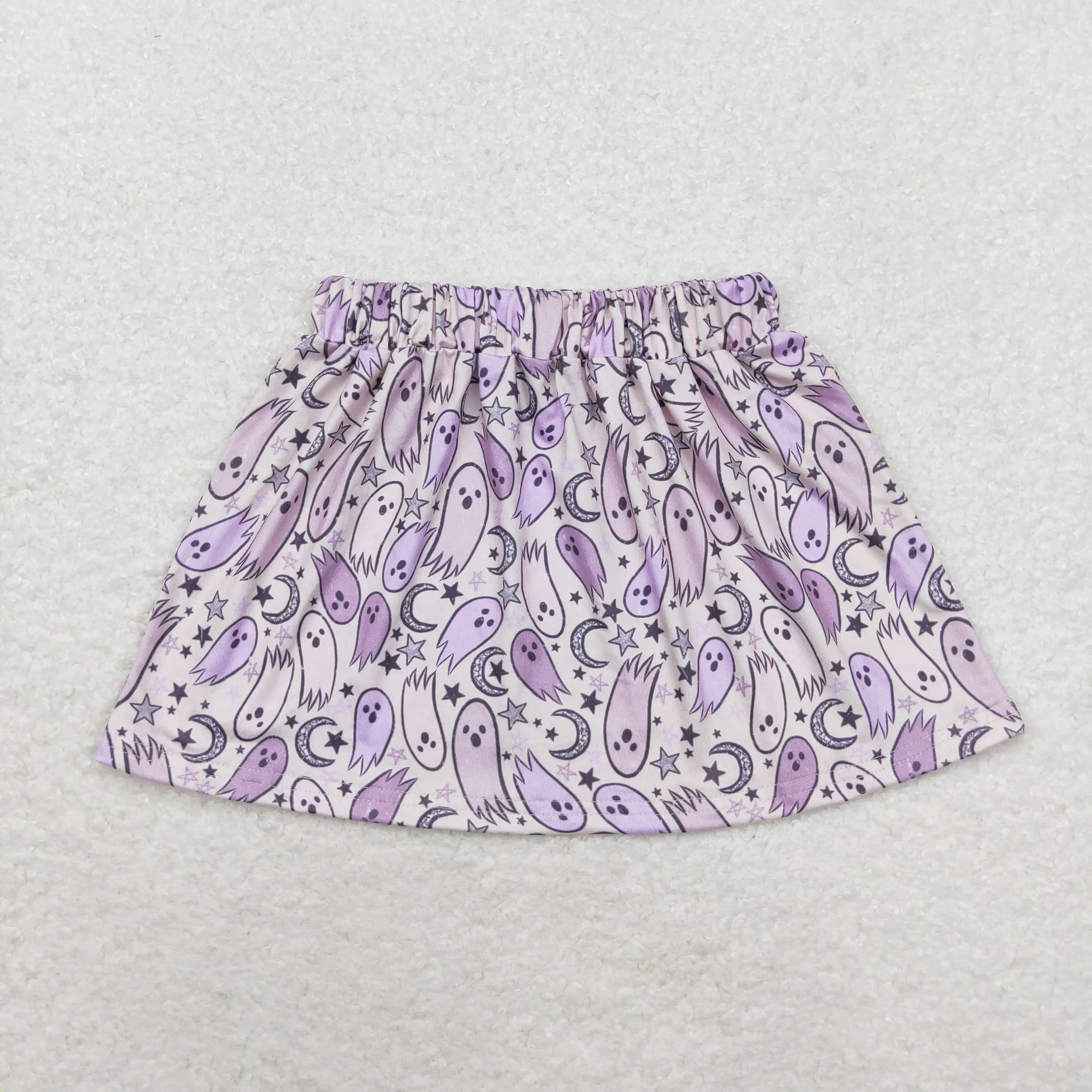 

GLK0028 Summer Boutique baby girl clothes girls dresses Halloween Star Moon Skirt Wholesale dress kids clothes girl