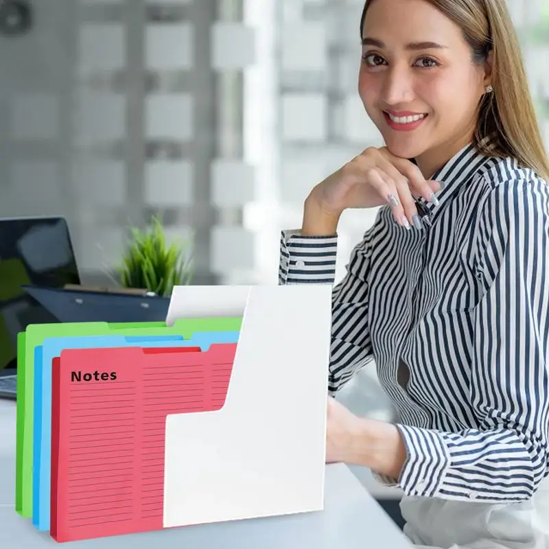 Colored Folder Colorful File Folders File Storage Organizer Colored Folders For Files Letters