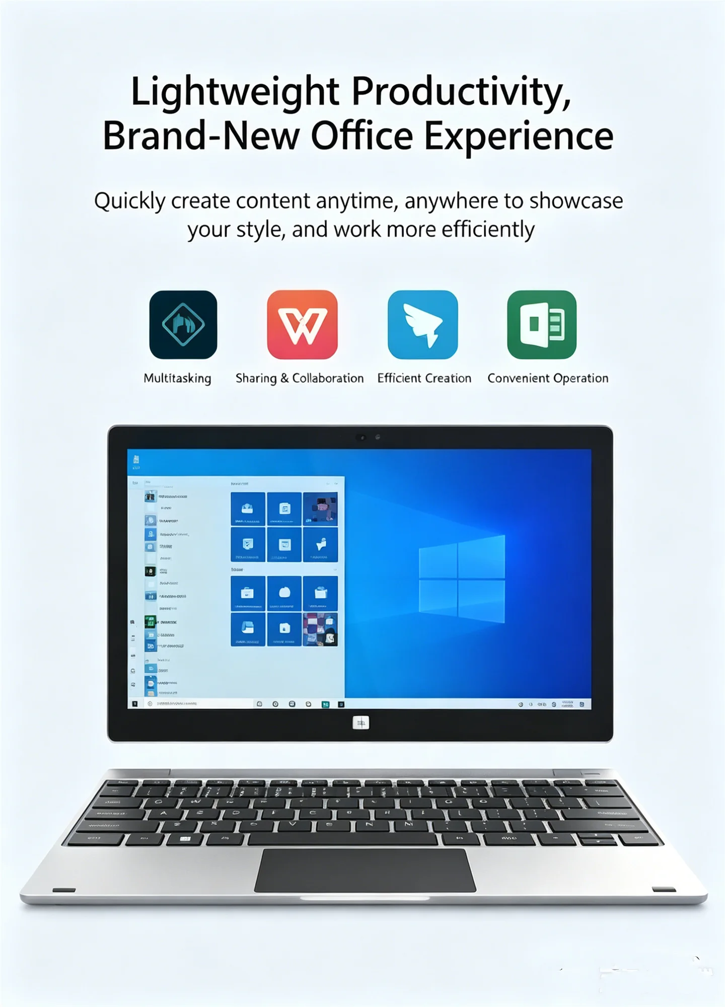 11.6 INCH Intel Atom E3950 X7 Windows 10 Tablet PC 6GB DDR3L RAM 128GB ROM 64 Bit 1920×1080 IPS WIFI Dual-band (2.4 GHz + 5 GHz)