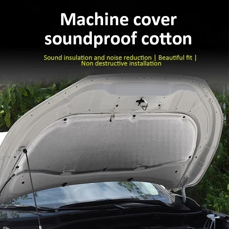 Front Hood Engine For Mazda CX3 DK cx3 dk 2016 2017 2018 2019 2020 2021 2022 2023 2024 Fireproof Soundproof Cotton Cover Pad Car