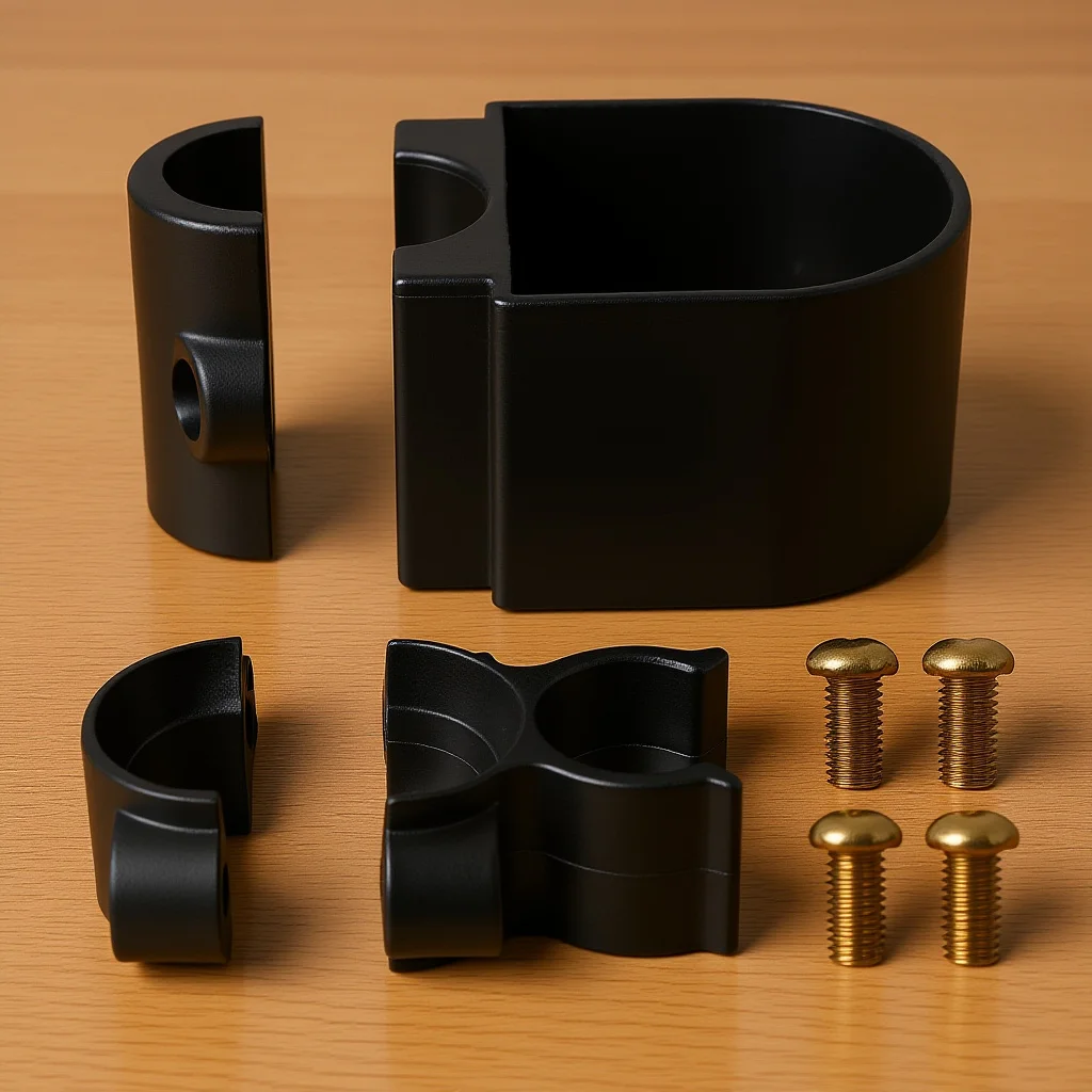 

1Set Cane Holder Complete Alloy Plastic Walking Stick Support Stand for Walker Wheelchair Crutch Mobility Scooter