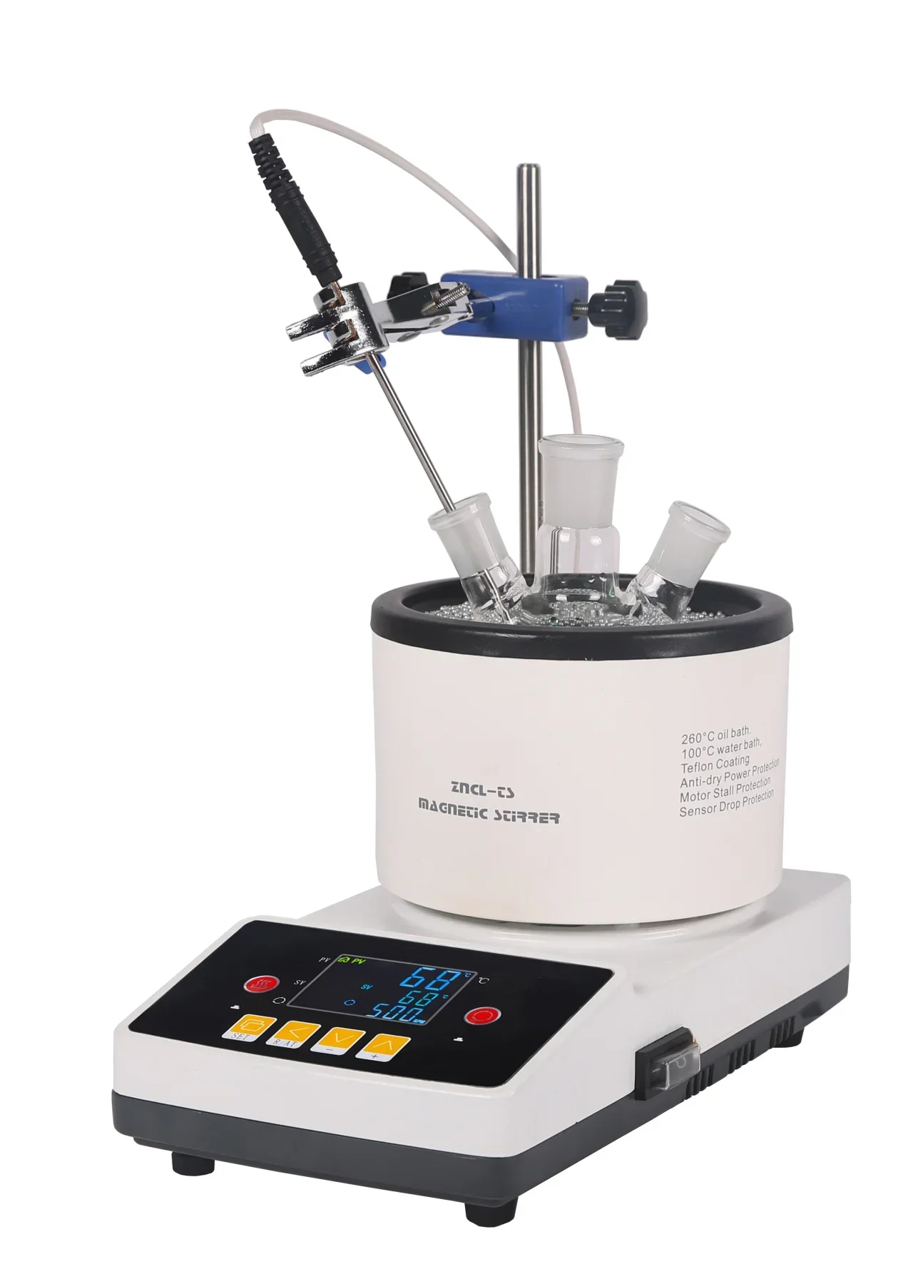 

OEM Digital Lab Thermostatic Stirring Oil Water Bath 2L