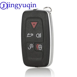 jingyuqin 5 Button Key Housing For LAND ROVER RANGE ROVER SPORT LR4 Vogue 2010-2013 Remote Keychain Cover Cover