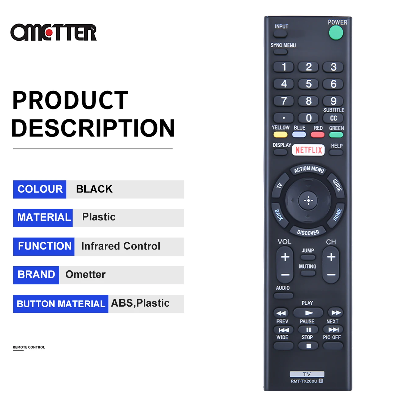 RMT-TX200Uソニーリモコン4 18k hdr hdテレビRMF-TX200E RMF-TX200P RMF-TX200B RMF-TX201U XBR-55X700D XBR-49X700Dコントローラ