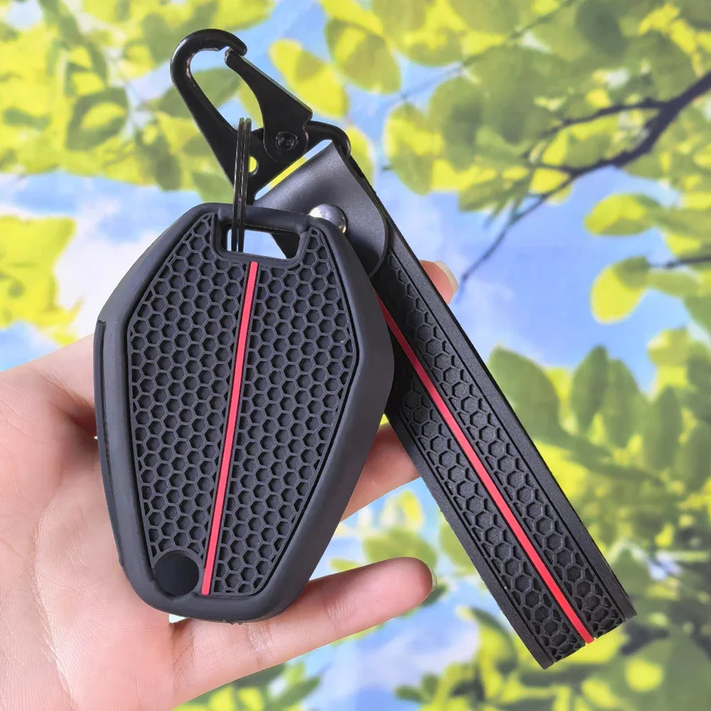 Motorcycle Remote Key Protector With Keychain Honeycomb for BMW R1300GS R1300 Big GS 1300GS 2025 R1250GS R1250 ADV Bike