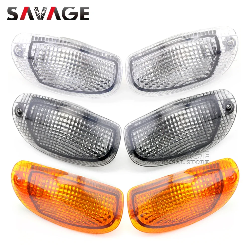 Front Turn Signal Light Lens For KAWASAKI ZZR 1100 D ZX-11 NINJA 1993-2001 ZZR1200 02-05 Motorcycle ZZR1100D Flashing Lamp Cover