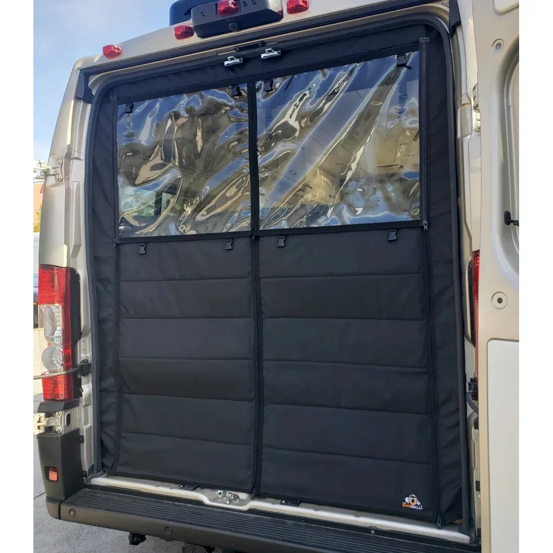 Camper Van Tailgate Thermal Insect Mosquito Screen For Fiat Ducato Peugeot Boxer Citroen Relay 2006-ON RV Interior Accessories