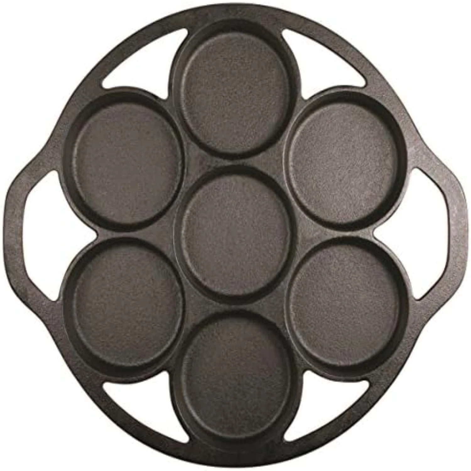 Pre-seasoned Cast Iron Mini Cake Pan for Baking Biscuits, Desserts, and Cupcakes - Perfect for Individual Treats