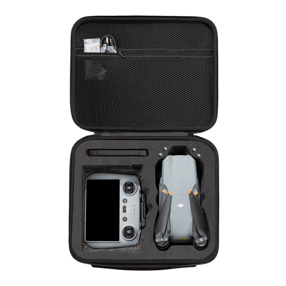 Drone Case for DJI Air 3 Fly More Combo Compatible RC 2 & RC-N2 Portable Drone Accessories Hard Suitcase