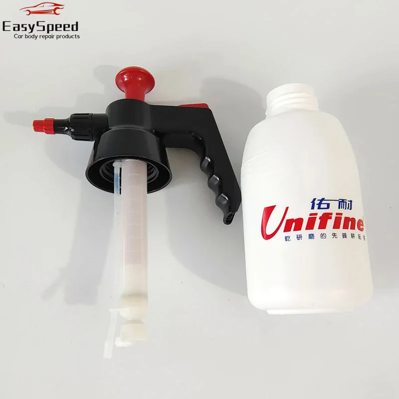 Unifine Auto Paint Degreaser Degreaser Watering Can Pressure Sprayer Compressed Air High Atomization Spray Gun 1L