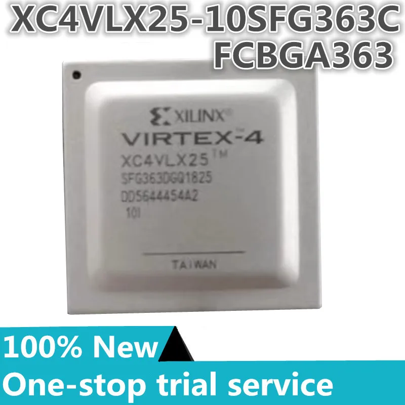 1-20PCS %New original stock XC4VLX25-10SFG363C XC4VLX25-10SFG363I XC4VLX25 FCBGA363 Programmable logic device (CPLD/FPGA) chip