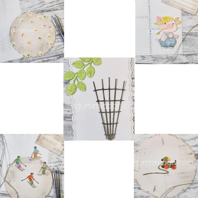 Cute Flowers Toy Dog Cutting Dies Scrapbook Diary Decoration Stencil Embossing Template DIY Greeting Card Handmade 2026 new