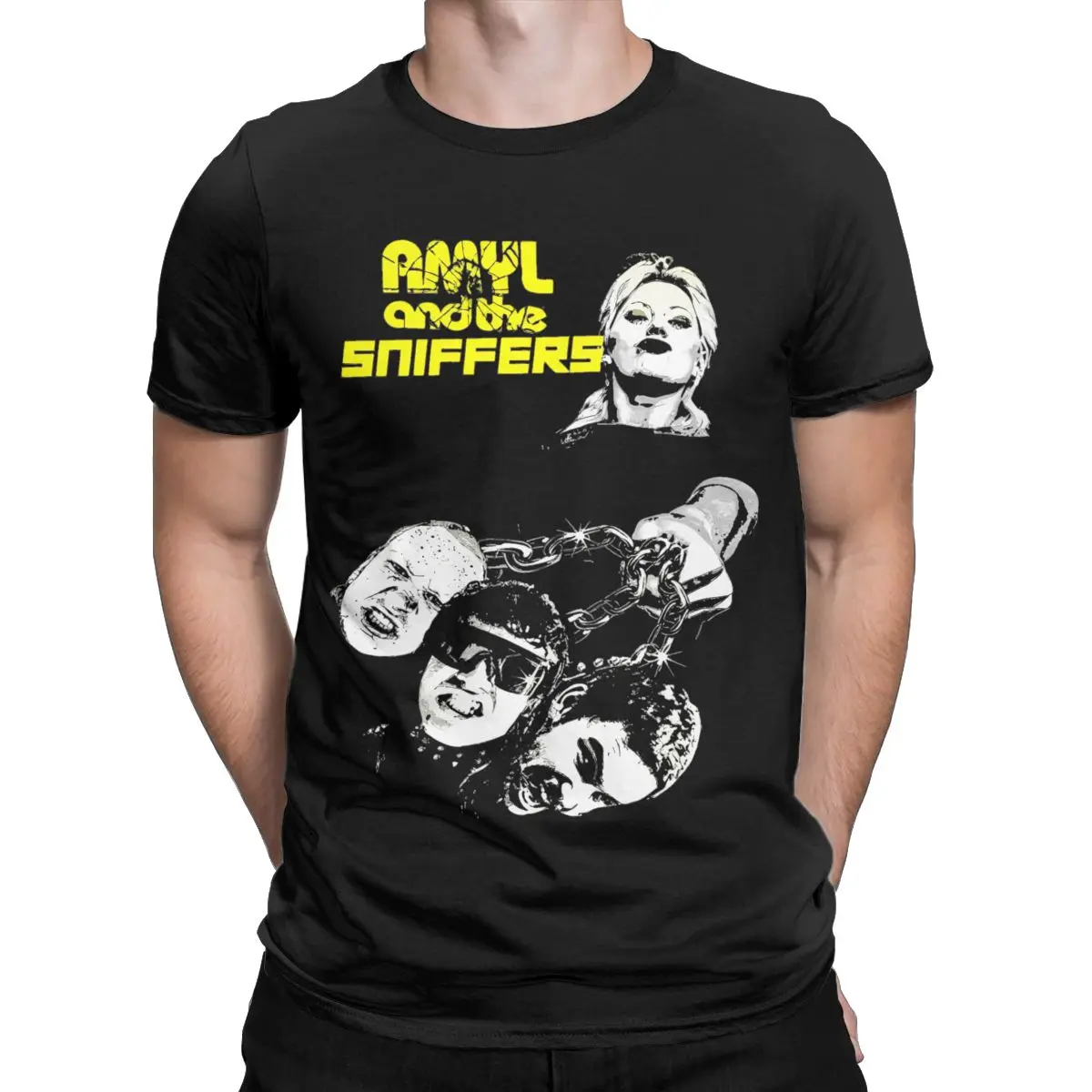 Punk Amyl And The Sniffers Rock Band Outfit Shirts Men Women Novelty 100% Cotton Unique Cloth