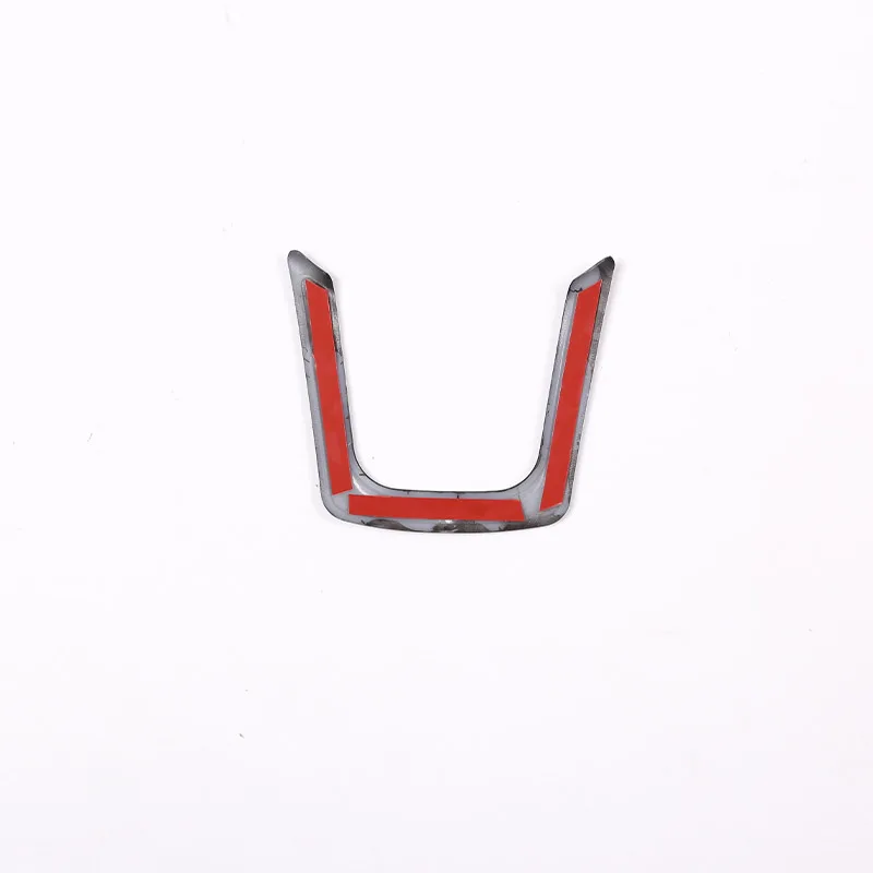Carbon Fiber Chrome Interior Accessories Steering Wheel Trim Sequins For Jaguar XE XF F-Pace F Pace x761
