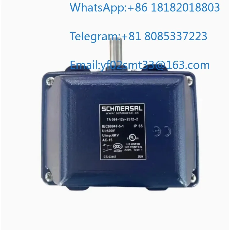 TA064-12Y-2512-2 Heavy Duty Limit Switch IP65, 2 Contacts Plunger Travel Switch For Crane CNC Machine Safety Position Parts
