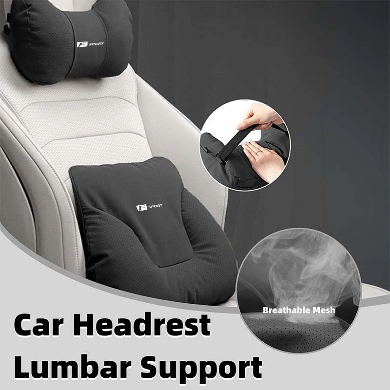 Замшевая подушка для подголовника автомобиля, автомобильные аксессуары для Lexus RX 300 330 IS 250 300 GX 400 460 UX 200 NX LX LS GS