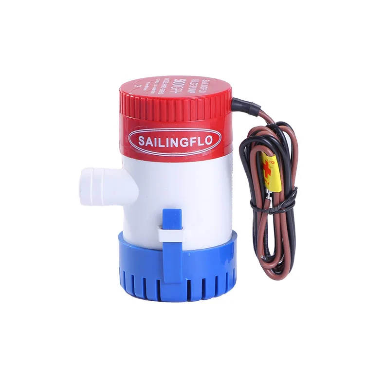 

1100 12v high flow DC water marine self-priming solar bilge pump for boats