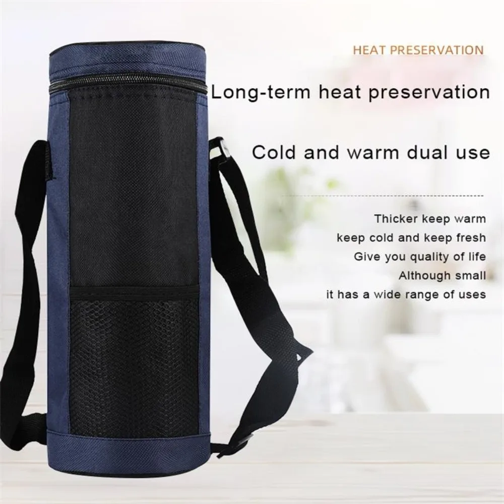 Thermal Bag Portable Cooler Bag 750ml Wine Bottle Insulated Bag Camping Picnic