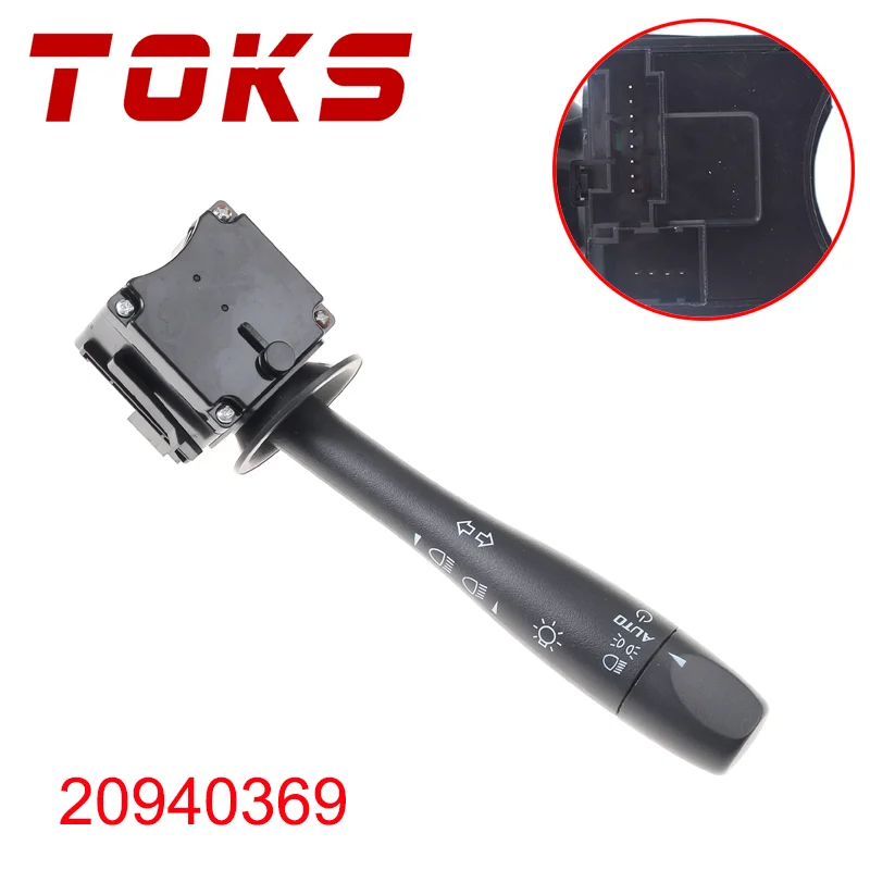 Interruptor de atenuación de luz direccional y faro delantero 20940369 para Chevrolet Malibu 04-12, Pontiac G6 05-11, Saturn Aura 07-09, accesorio para coche