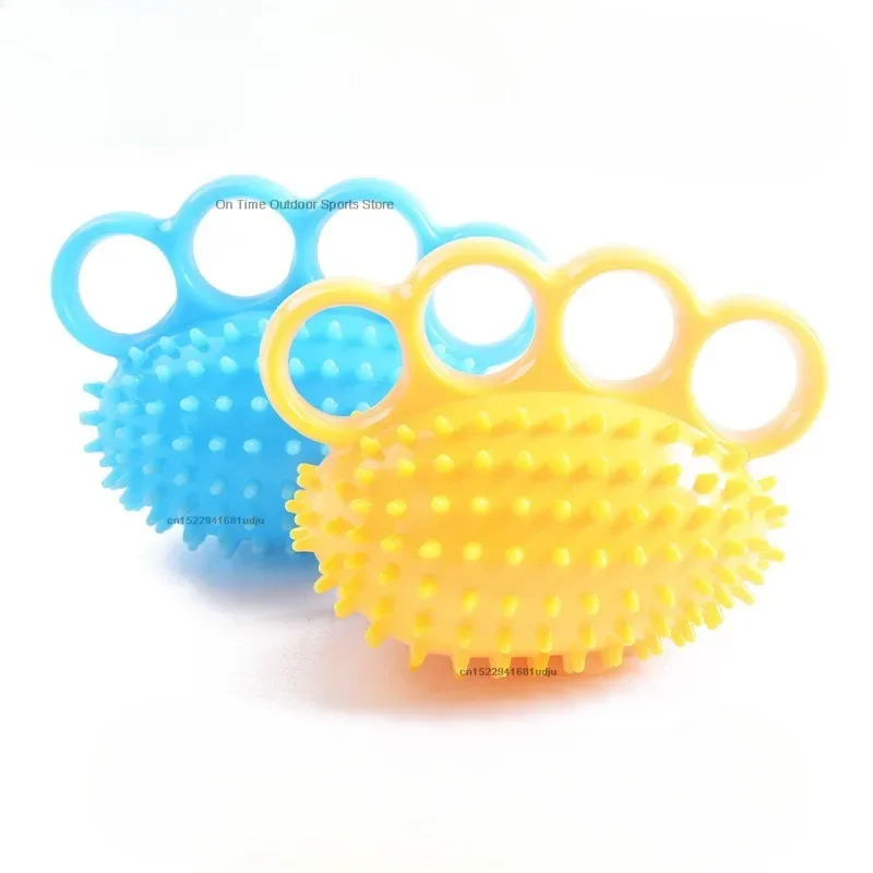 New Four-fingered Hedgehog Ball Primary Grip Training Soft Ball Rehabilitation Massage Finger Ball Practice  Hand Exerciser