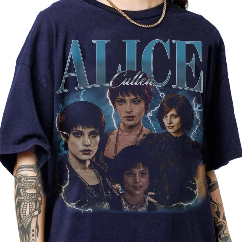 Limited Alice Cullen 90s Bootleg Vintage T-Shirt, Alice Cullen Streetwear Classic Tee, Twilight Saga Gifts For  Unisex T-Shirt