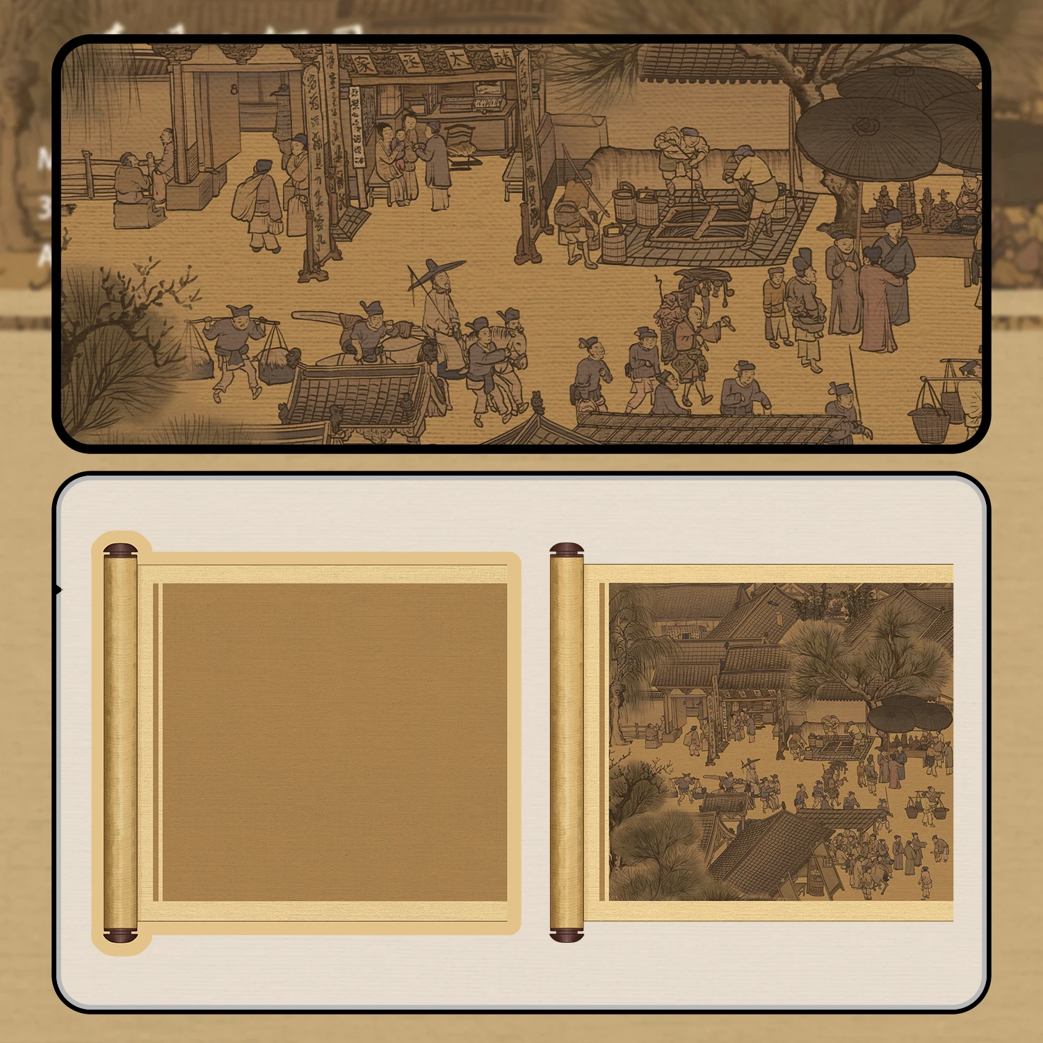 2/3 قطعة ساحل الورد ، ملاحظات حساء السلحفاة ثلاثية الأبعاد ملصقات المناظر الطبيعية المشهد التراص البصرية ملصقات ثلاثية الأبعاد هدية للأطفال