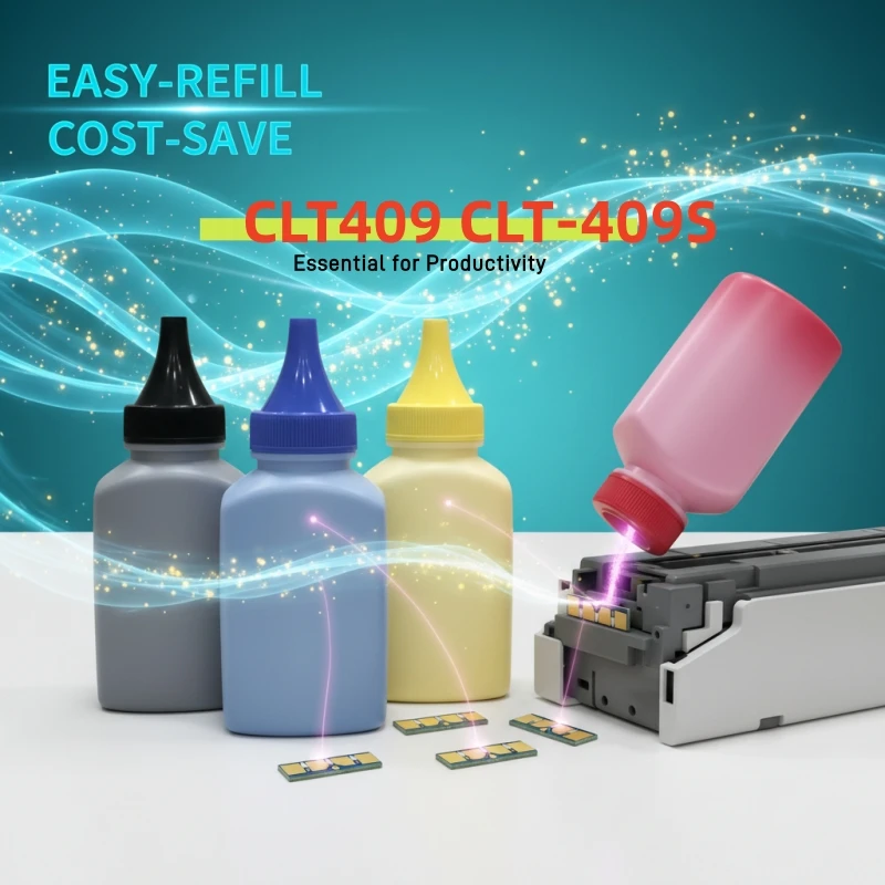 CLT-K409S CLT-C409S CLT-M409S CLT-Y409S toner and chip for Samsung CLT-409 CLP-310 CLP-315 CLX-3170 CLX-3175 Toner powder