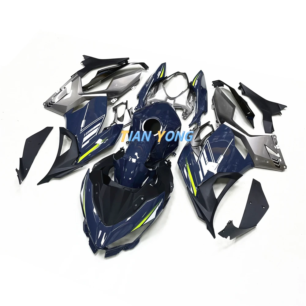 

Full Fairing Kit Bodywork High Quality Injection ABS Cowling For Ninja 400 18-22 2022 New Edition Flower Including Fuel Tank