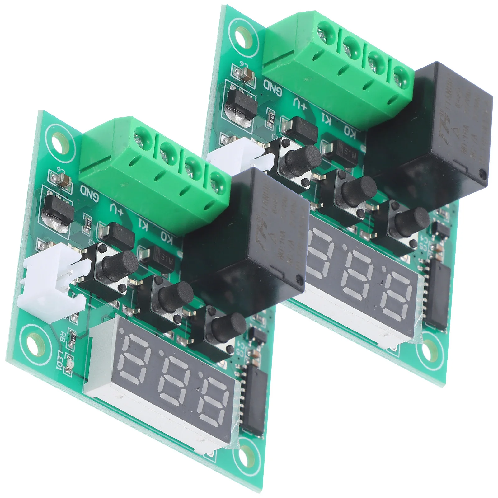 2 шт. цифровой модуль контроля температуры, плата контроллера температуры 0,1 ° Точность C Функция памяти Стабильная производительность для